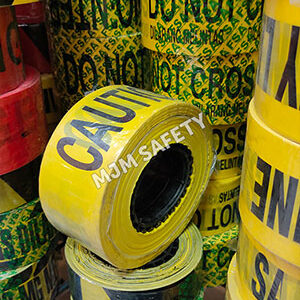 Police line tape bahan pvc tahan air