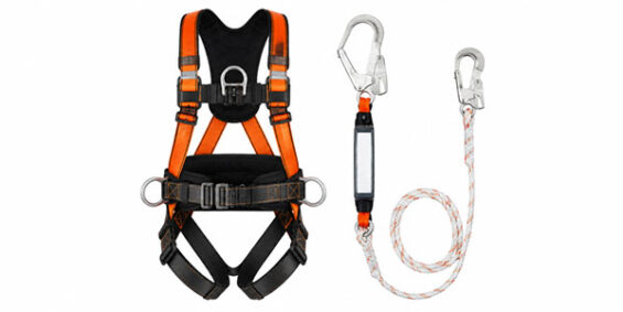 Safety harness adalah alat pelindung kerja di ketinggian untuk mencegah jatuh